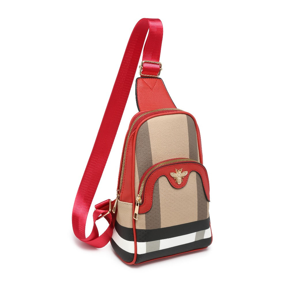 Sling Bag – Mini, Adjustable Strap, for Travel & Work – detail view 6