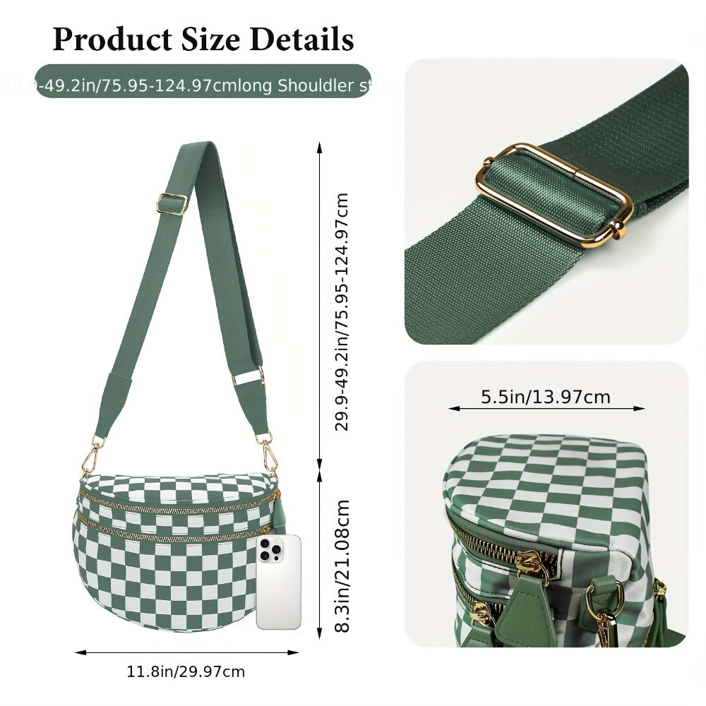 Sling Bag – 8 Colors, Multi Pocket, Adjustable Strap – detail view 3