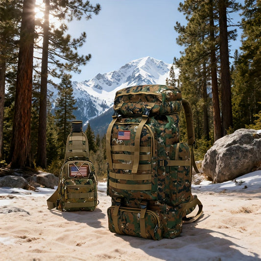 Sling Bag – Multi-Pocket, for Travel – front view
