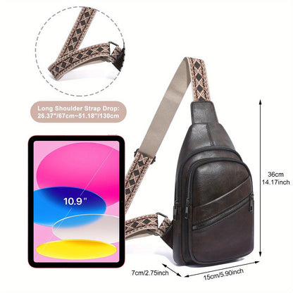 Sling Bag – Multi-Pocket, Anti-Theft, Lightweight, for Travel – detail view 9