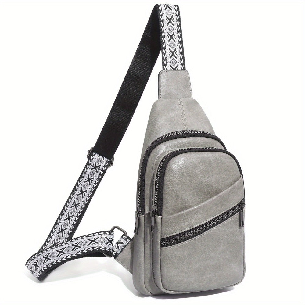 Sling Bag – Multi-Pocket, Anti-Theft, Lightweight, for Travel – detail view 8