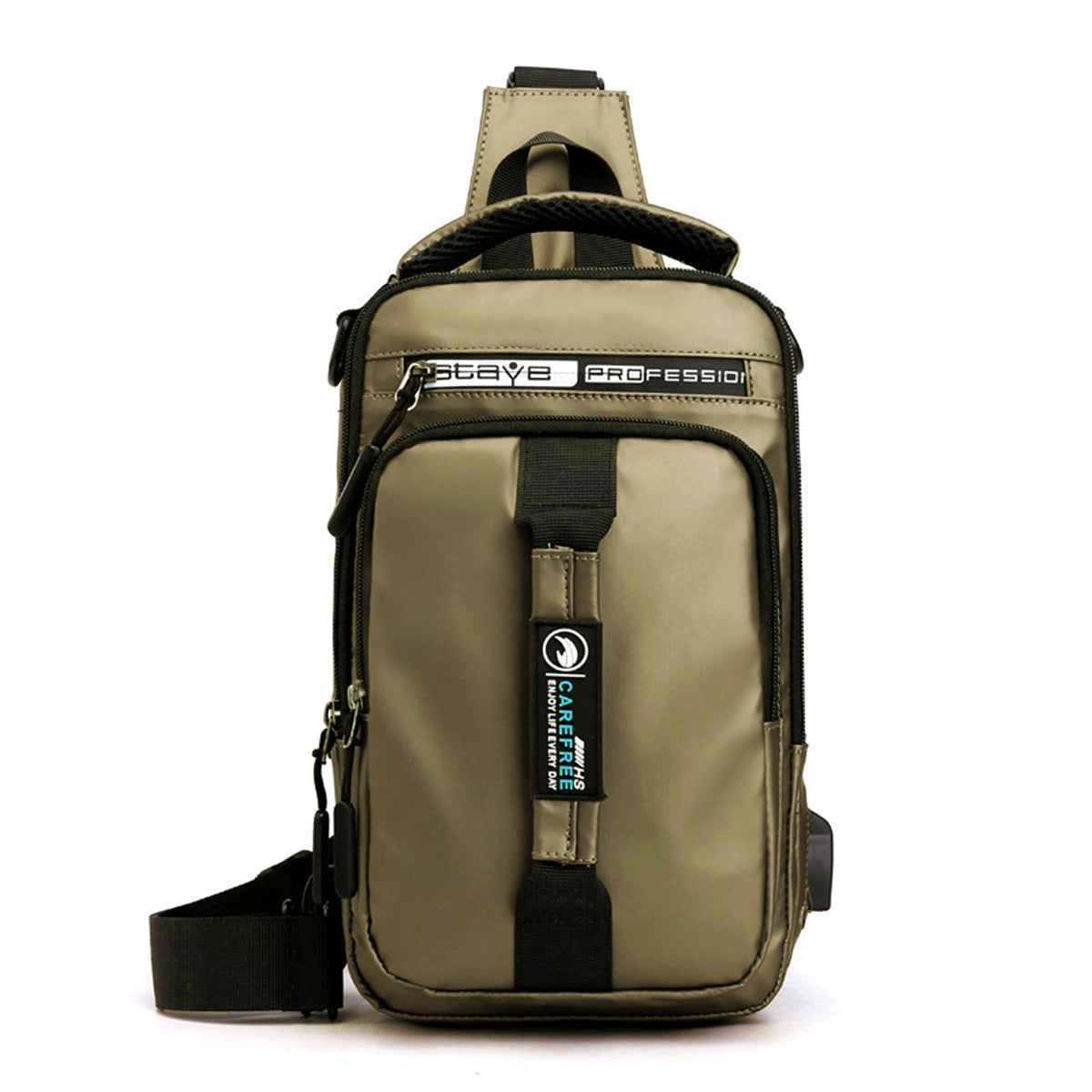 Sling Bag – Multi Pocket, Lightweight, for Travel & Everyday Use – detail view 12
