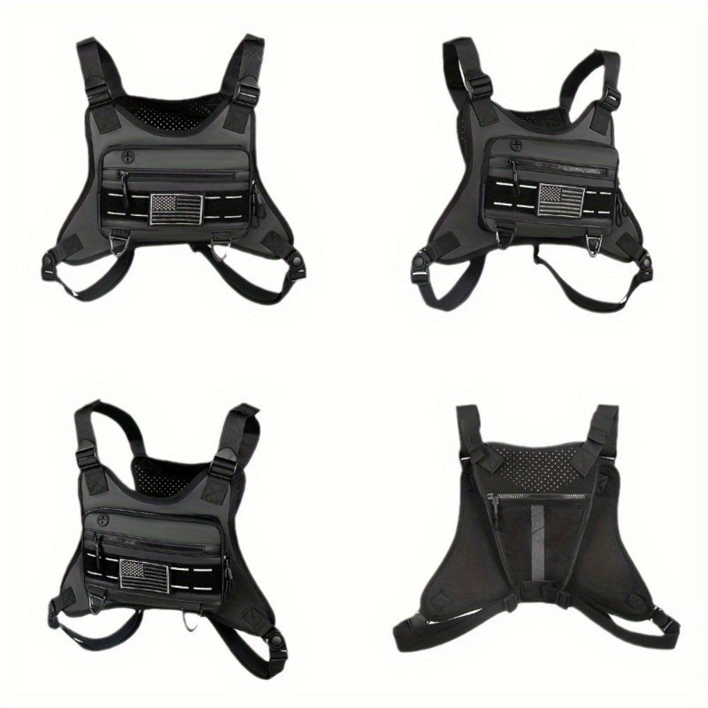 Sling Bag – Nylon, Multi-Pocket – detail view 11