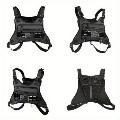 Sling Bag – Nylon, Multi-Pocket – detail view 11