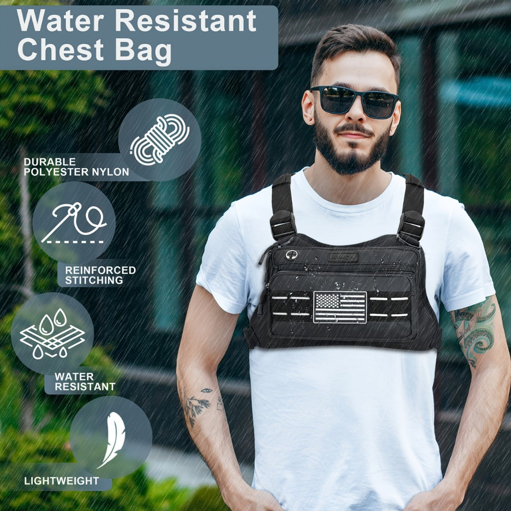 Sling Bag – Nylon, Multi-Pocket – detail view 14