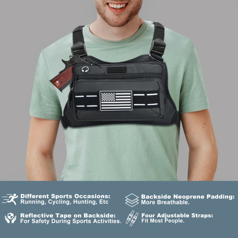 Sling Bag – Nylon, Multi-Pocket – detail view 9
