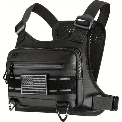 Sling Bag – Nylon, Multi-Pocket – front view