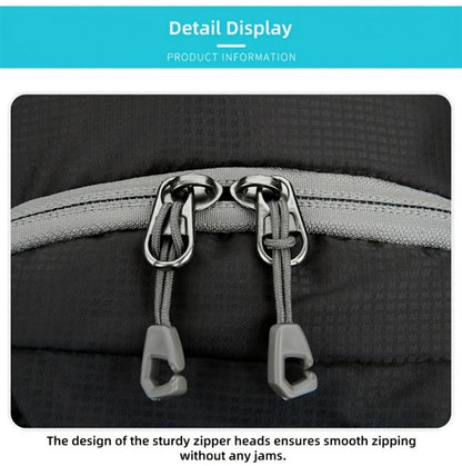 Sling Bag – Nylon, Large Capacity, Adjustable Strap, Multi Pocket – detail view 32