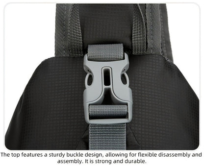 Sling Bag – Nylon, Large Capacity, Adjustable Strap, Multi Pocket – detail view 34