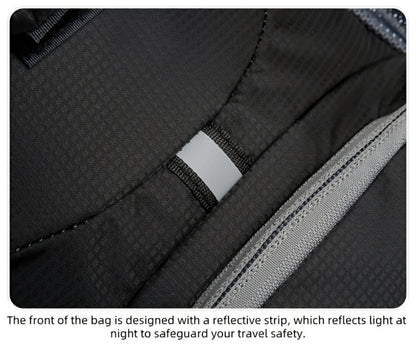Sling Bag – Nylon, Large Capacity, Adjustable Strap, Multi Pocket – detail view 36