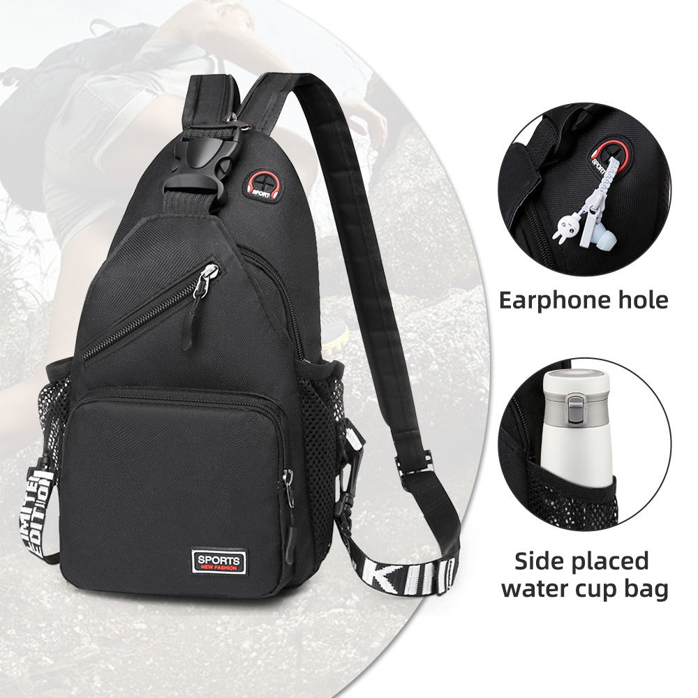 Sling Bag – Nylon, Lightweight, Compact, for Travel – detail view 6