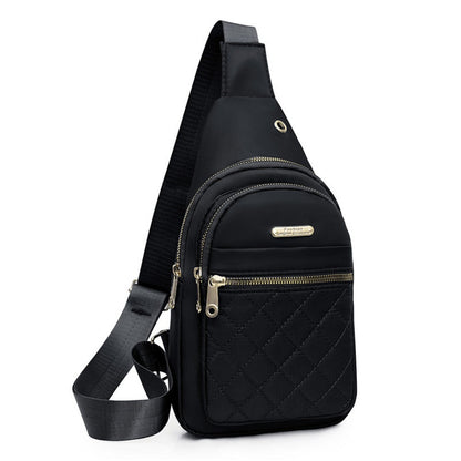 Sling Bag – Nylon, Multi-Pocket, Adjustable Strap, for Travel – detail view 15