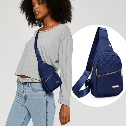 Sling Bag – Nylon, Multi-Pocket, Adjustable Strap, for Travel – detail view 19