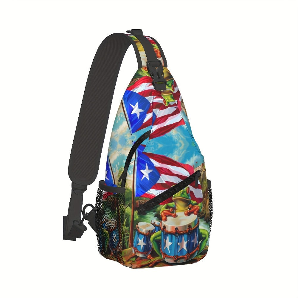 Sling Bag – Polyester, Foldable, Large Capacity, for Travel – alternate view