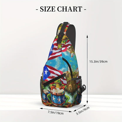 Sling Bag – Polyester, Foldable, Large Capacity, for Travel – detail view 2