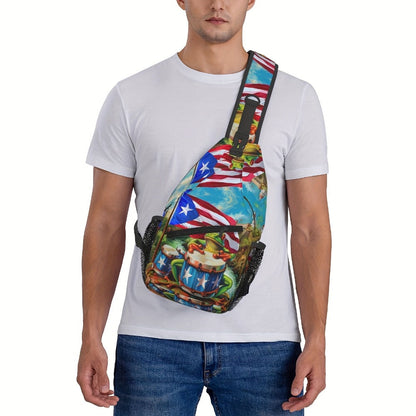 Sling Bag – Polyester, Foldable, Large Capacity, for Travel – detail view 6