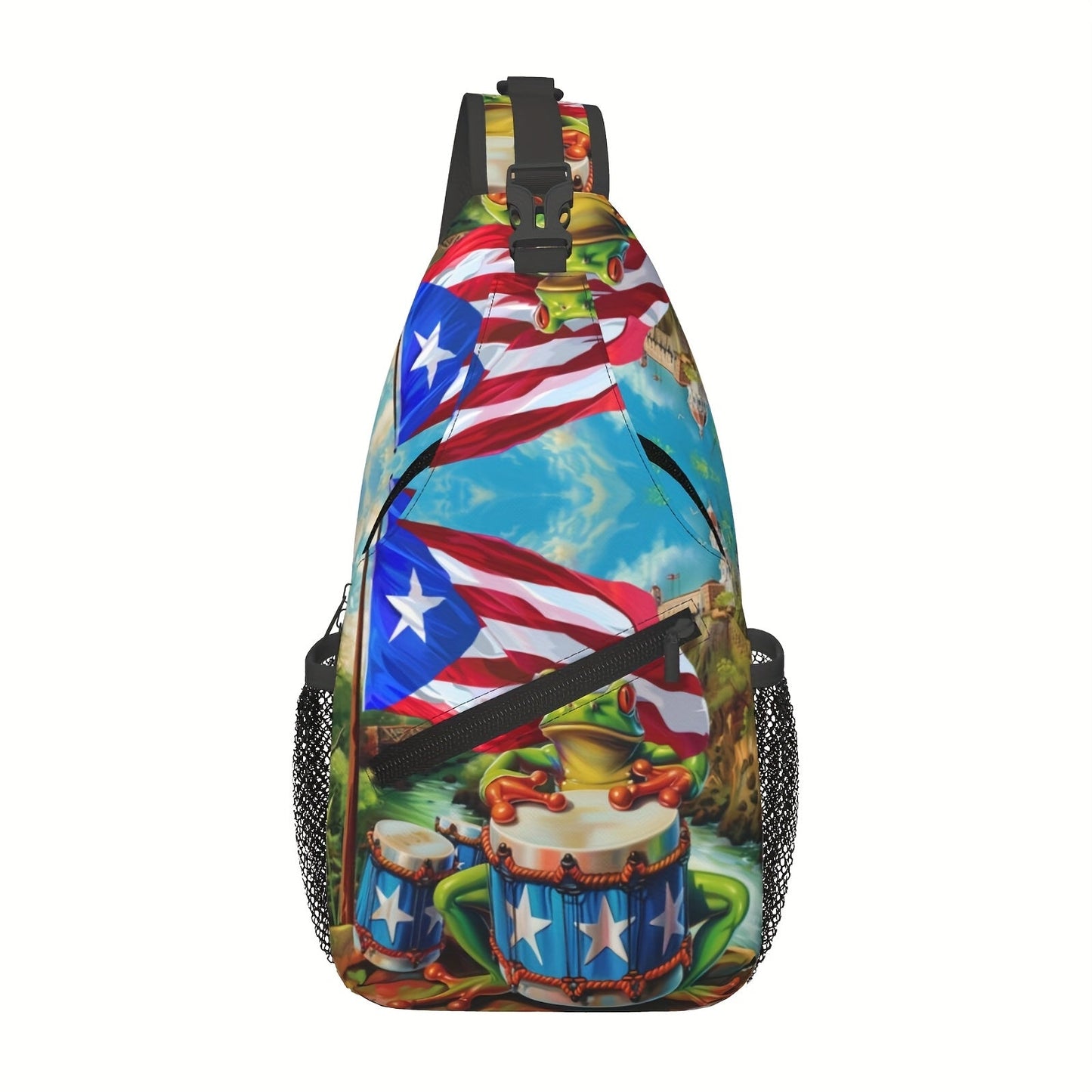 Sling Bag – Polyester, Foldable, Large Capacity, for Travel – detail view 10