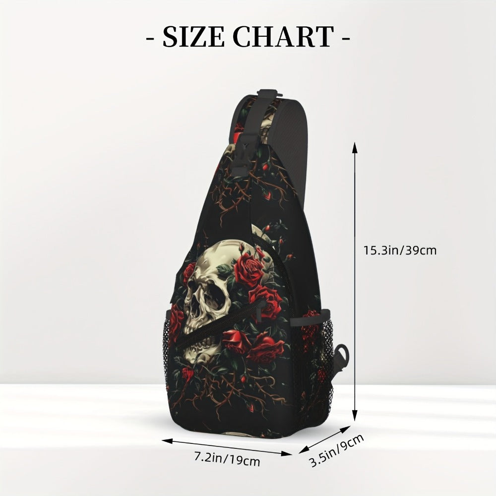 Sling Bag – Polyester, Large Capacity, Foldable, for Travel & Work – detail view 2