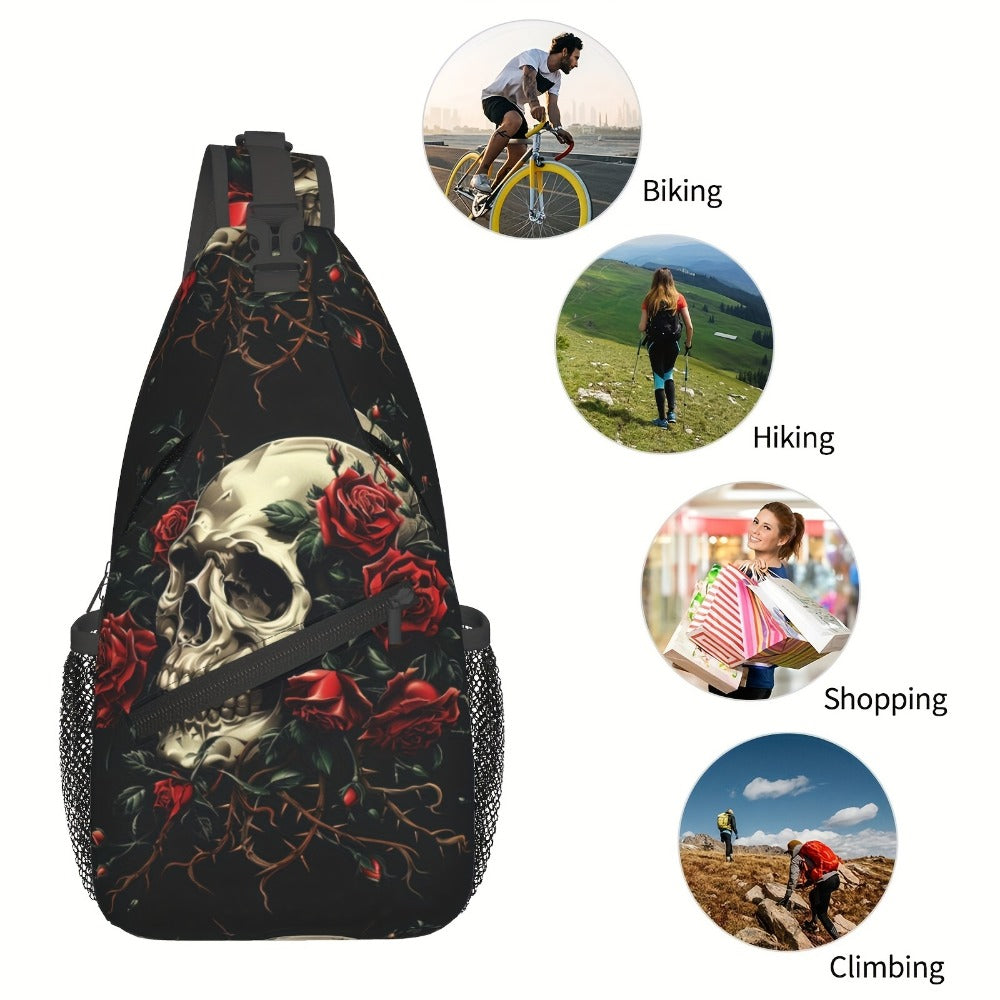 Sling Bag – Polyester, Large Capacity, Foldable, for Travel & Work – detail view 3