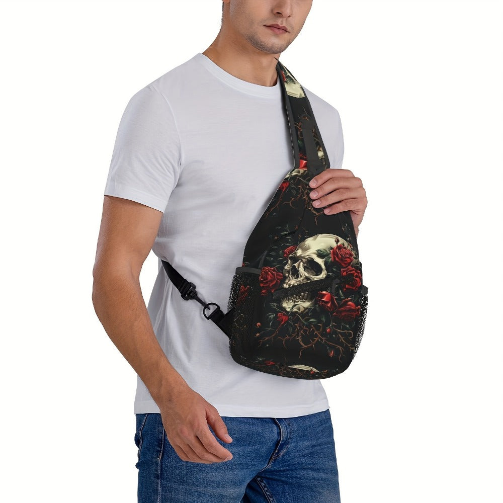 Sling Bag – Polyester, Large Capacity, Foldable, for Travel & Work – detail view 7