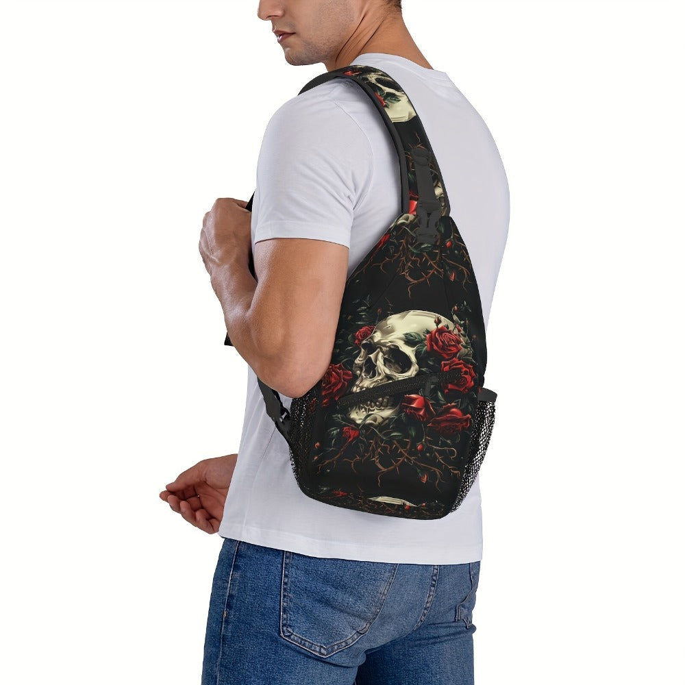 Sling Bag – Polyester, Large Capacity, Foldable, for Travel & Work – detail view 8