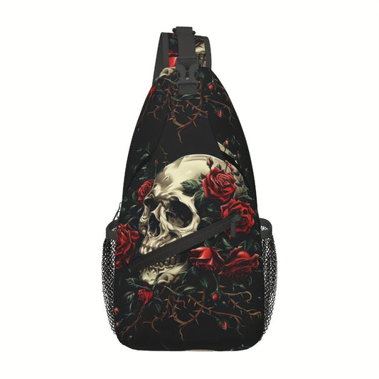 Sling Bag – Polyester, Large Capacity, Foldable, for Travel & Work – front view