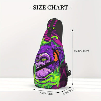 Sling Bag – Polyester, Large Capacity, for Travel – detail view 3