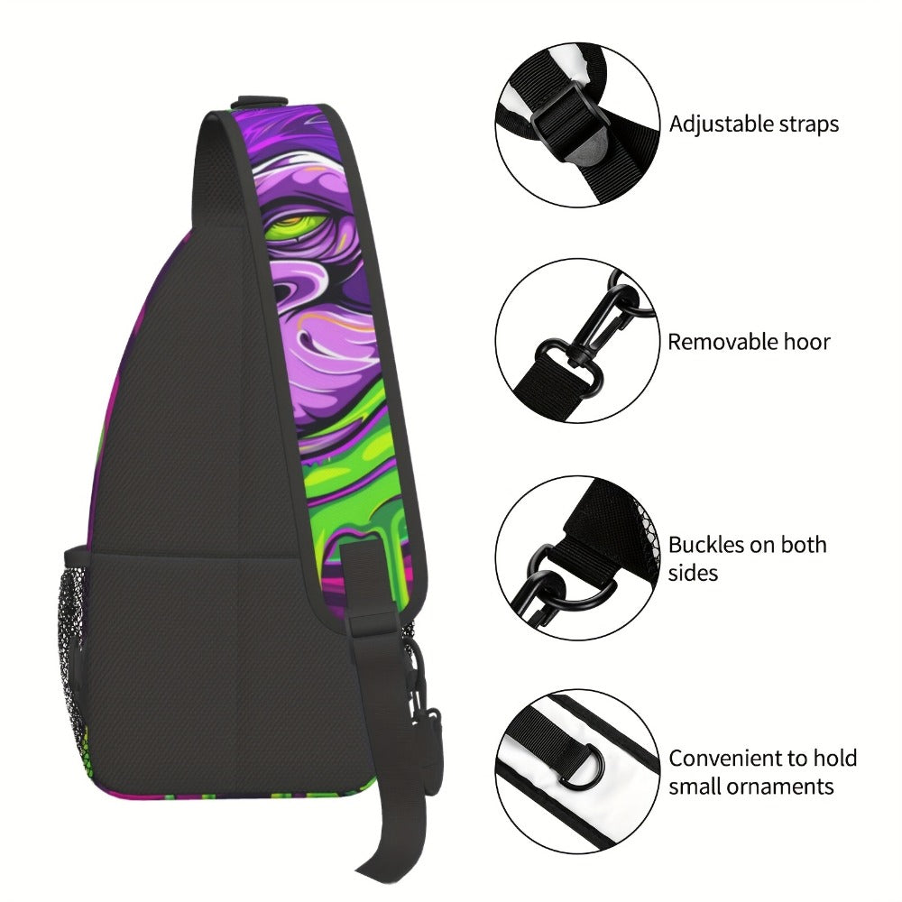 Sling Bag – Polyester, Large Capacity, for Travel – detail view 4