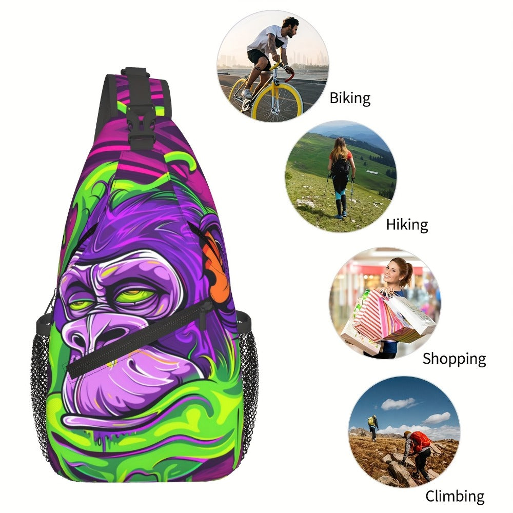 Sling Bag – Polyester, Large Capacity, for Travel – detail view 6