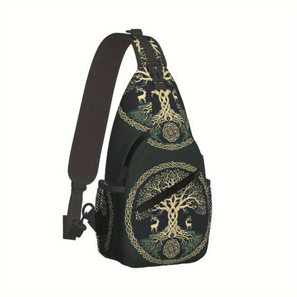 Sling Bag – Polyester, Large Capacity, Foldable, for Travel & Work – alternate view