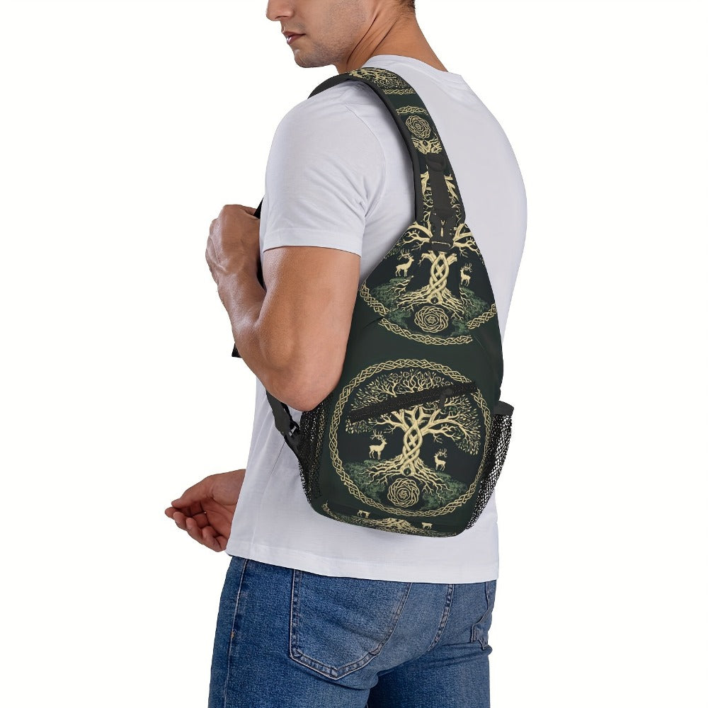 Sling Bag – Polyester, Large Capacity, Foldable, for Travel & Work – detail view 7