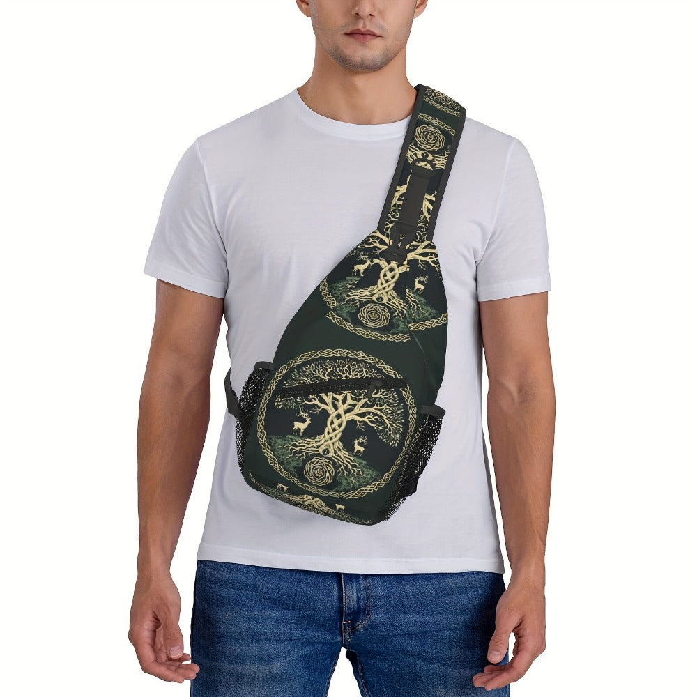 Sling Bag – Polyester, Large Capacity, Foldable, for Travel & Work – detail view 8