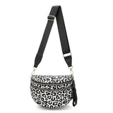 Black And White Leopard Print