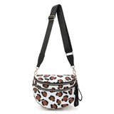 Brown and Black Leopard Print