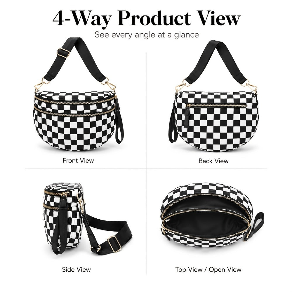 Sling Bag – PU Leather, Adjustable Strap, for Everyday Use – detail view 15