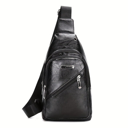 Sling Bag – PU Leather, Large Capacity, for Travel & Everyday Use – front view - product view 10