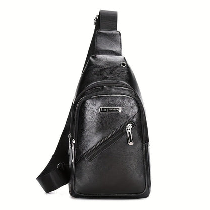 Sling Bag – PU Leather, Large Capacity, for Travel & Everyday Use – detail view 3