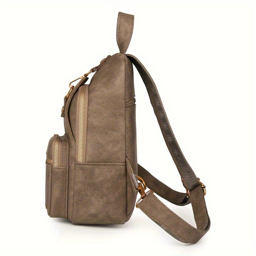 Sling Bag – PU Leather, Multi-Pocket, Adjustable Strap, for Travel & Everyday Use – detail view 10