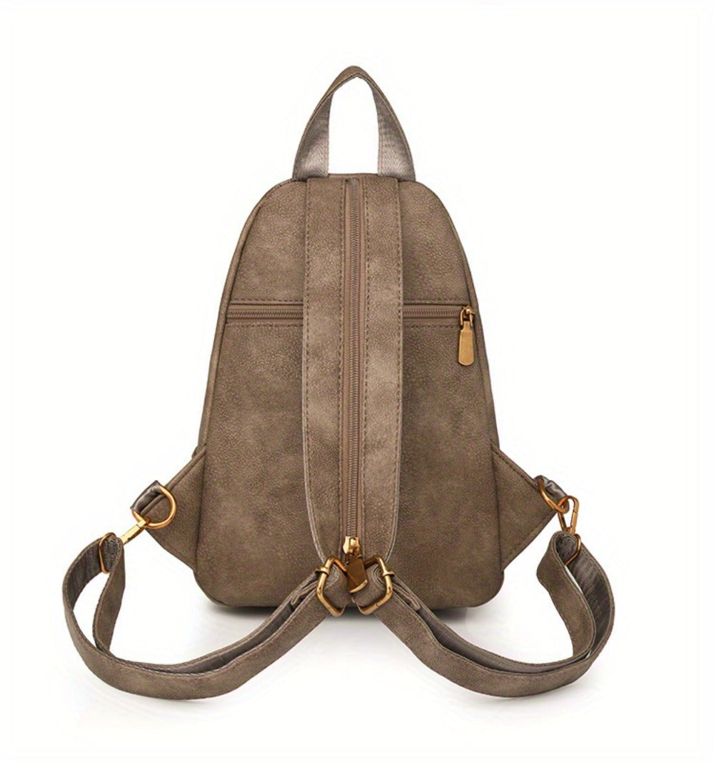 Sling Bag – PU Leather, Multi-Pocket, Adjustable Strap, for Travel & Everyday Use – detail view 15