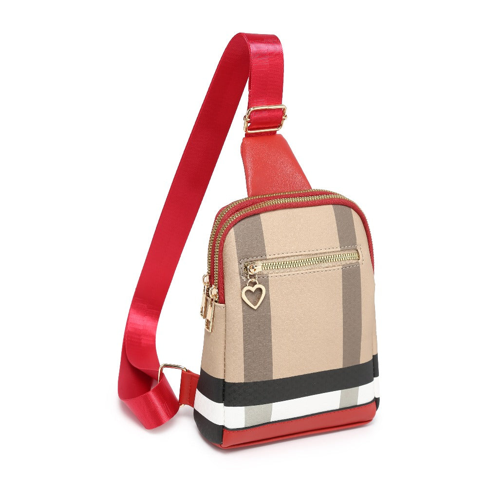 Sling Bag – 4 Colors, PU Leather, Multi Pocket, for Work – detail view 10