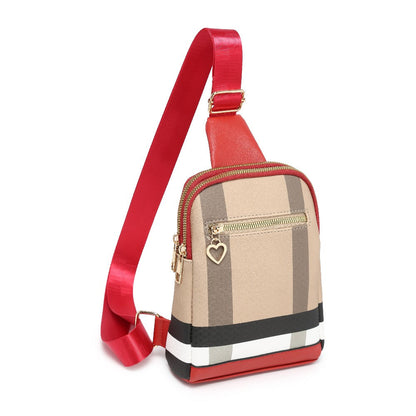 Sling Bag – 4 Colors, PU Leather, Multi Pocket, for Work – detail view 26