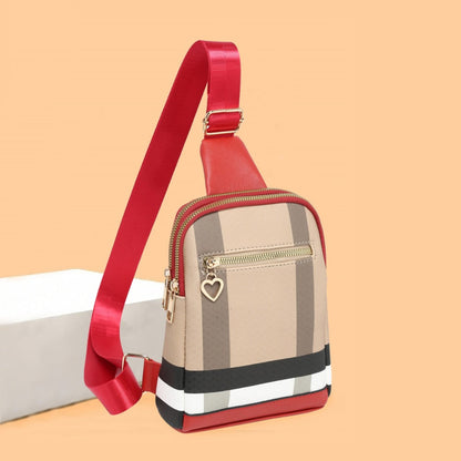 Sling Bag – 4 Colors, PU Leather, Multi Pocket, for Work – detail view 7