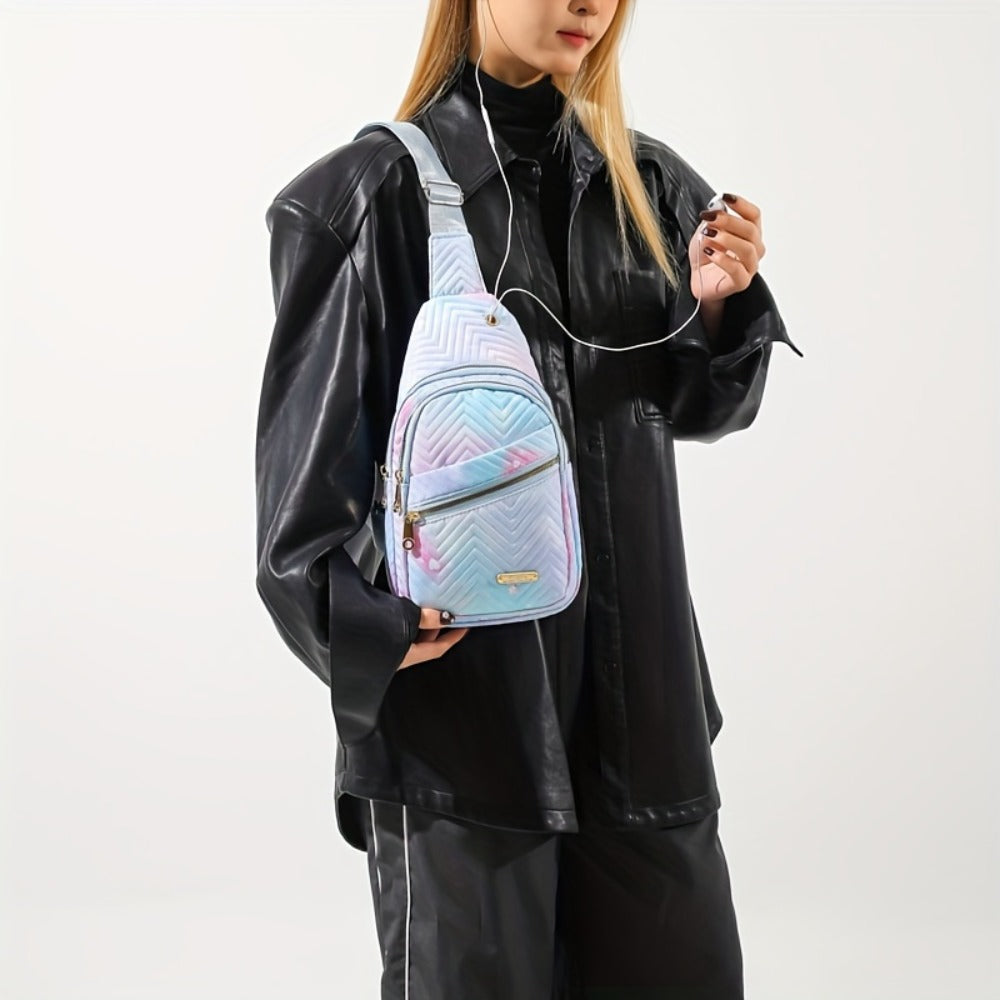 Sling Bag – Quilted, Lightweight, for Travel & Everyday Use – detail view 9
