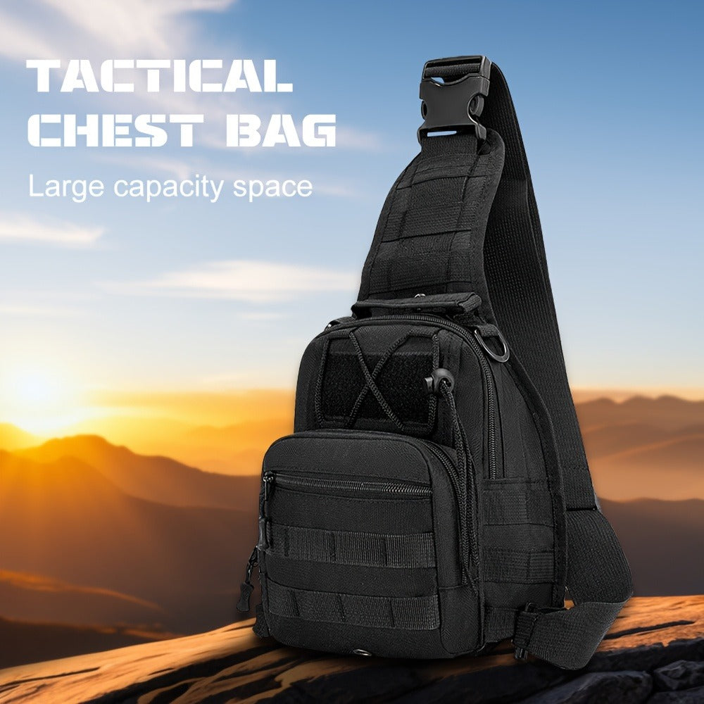 Sling Bag – Tactical Chest Molle System Multi – detail view 17