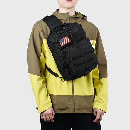 Sling Bag – for Travel & Everyday Use, Outdoor Sling Sports Tactical Hiking – detail view 12