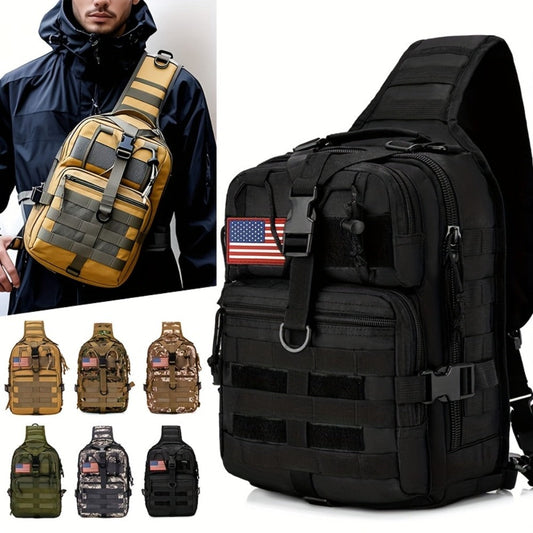 Sling Bag – for Travel & Everyday Use, Outdoor Sling Sports Tactical Hiking – front view