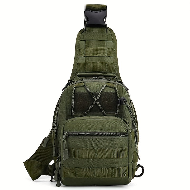 Sling Bag – for Travel, Oxford Cloth Chest Phone Pocket – front view - product view 33