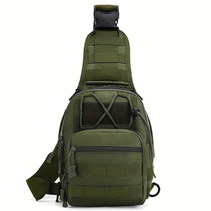 Sling Bag – for Travel, Oxford Cloth Chest Phone Pocket – front view - product view 33