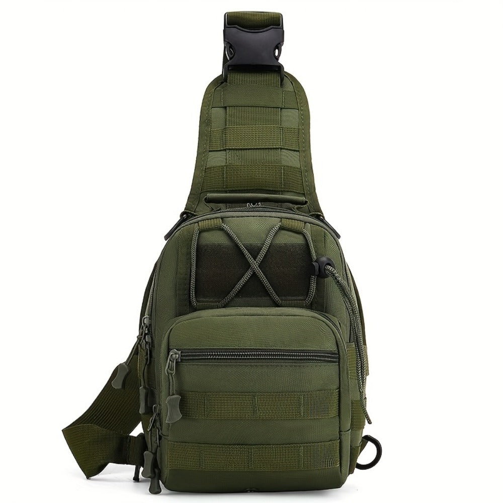 Sling Bag – for Travel, Oxford Cloth Chest Phone Pocket – detail view 8