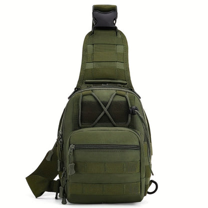 Sling Bag – for Travel, Oxford Cloth Chest Phone Pocket – detail view 8